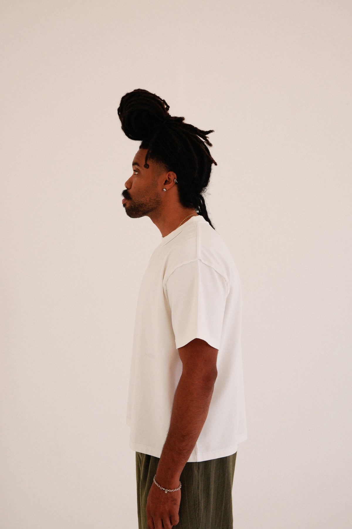 "Daily" White Tee