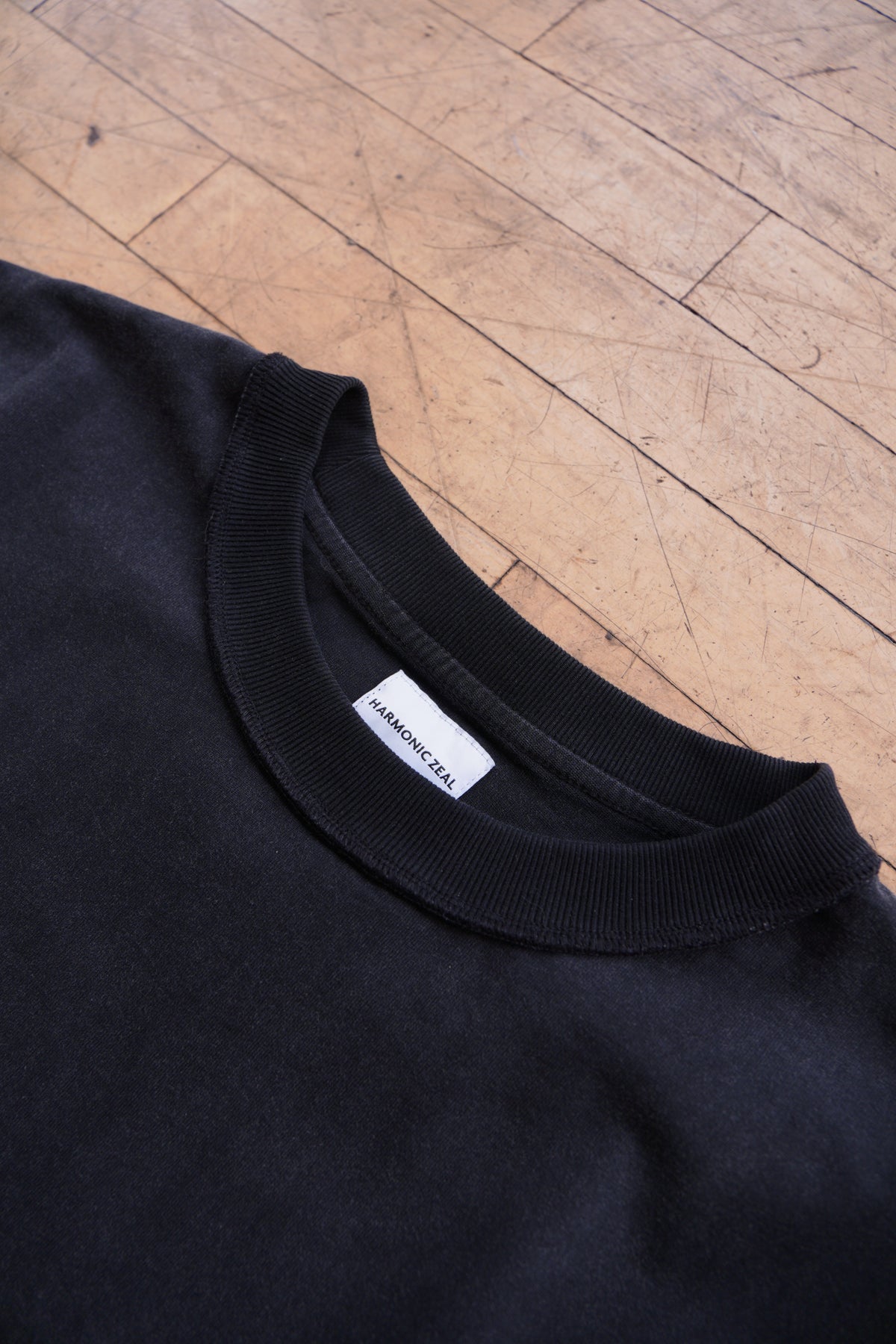 "Daily" Black Tee