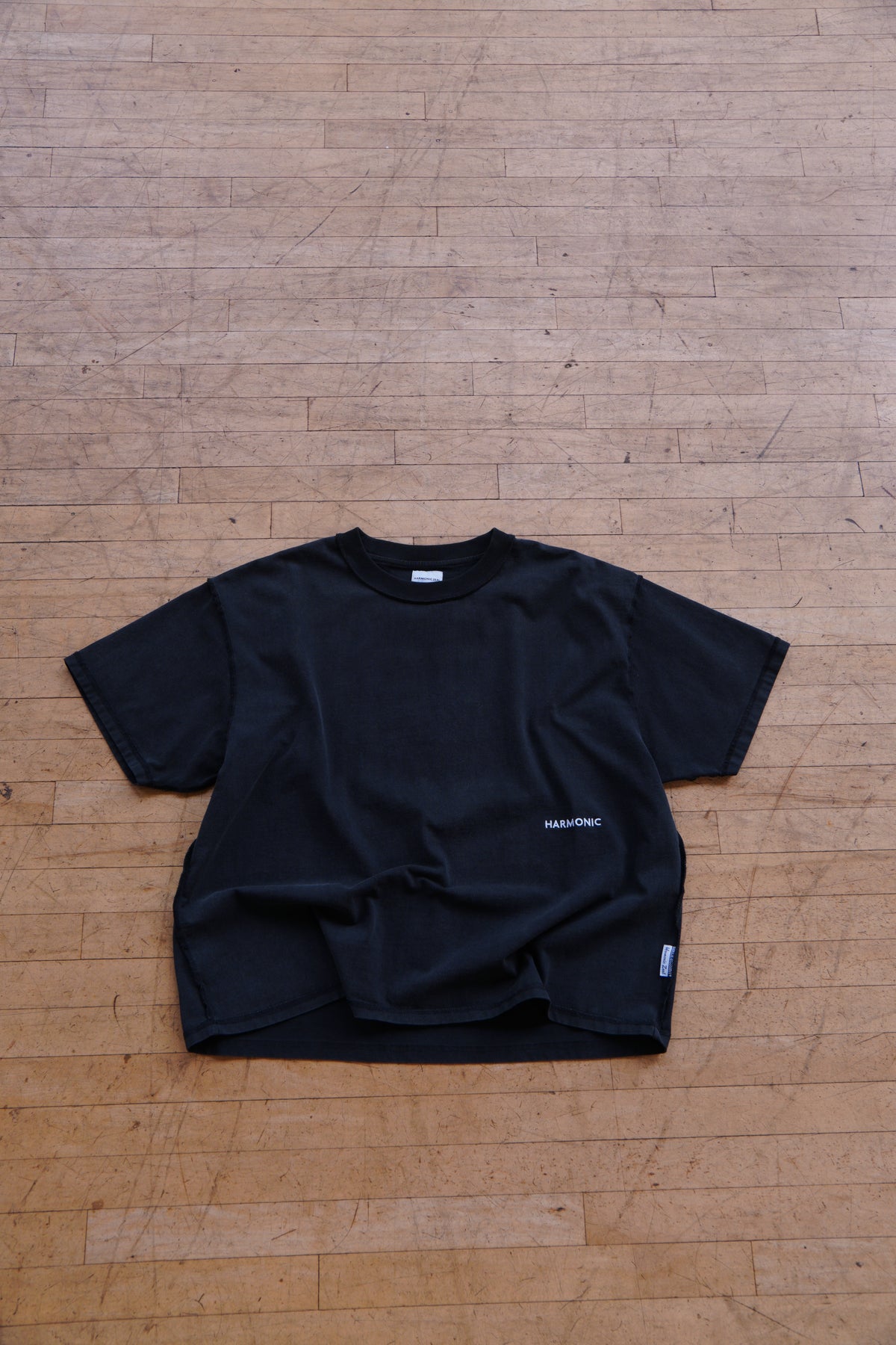 "Daily" Black Tee